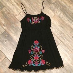 Black Spaghetti Strap Sundress